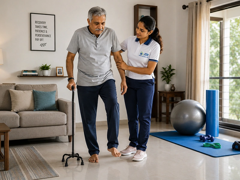 Home Physiotherapy Session by Professional Therapist